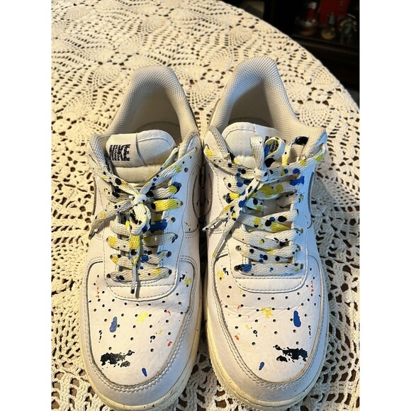 Size 8.5 - Nike Air Force 1 '07 LV8 Paint Splatter - Picture 5 of 7